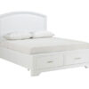 Arista 3-Piece Full Storage Bed - White