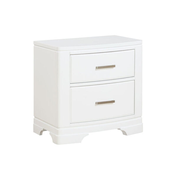 Arista Night Table - White Arista Night Table - White