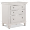 Charleston Night Table - Dove White