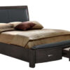 Cinema 3-Piece King Storage Bed - Charcoal