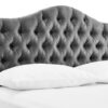 Lexa Full Headboard - Dark Grey