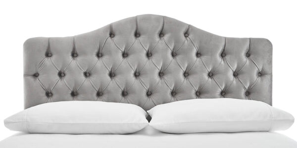 Lexa King Headboard - Light Grey