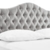 Lexa Twin Headboard - Light Grey