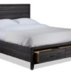 Miller 3-Piece King Storage Bed - Grey Miller 3-Piece King Storage Bed - Grey