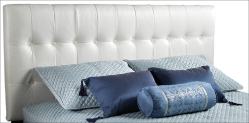 Moonlight Adjustable Full Headboard - White