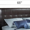 Moonlight Adjustable Queen Headboard - Brown