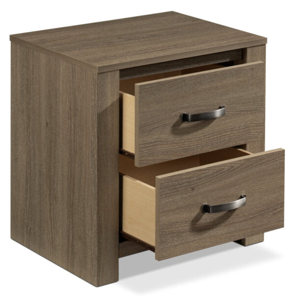 Nolan Night Table - Driftwood