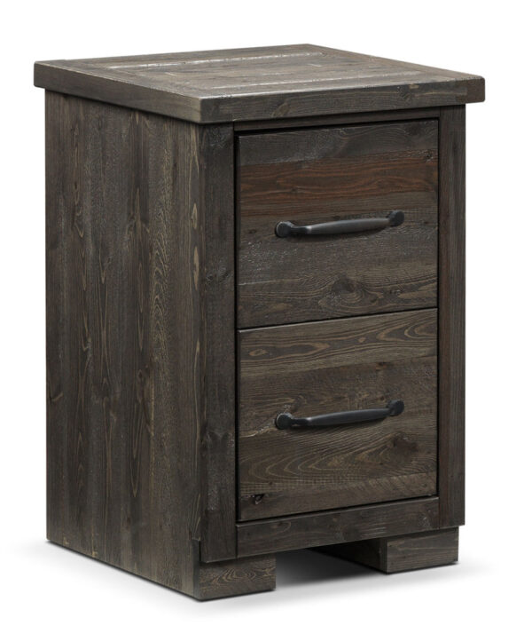 Pine Ridge 18-inch Night Table - Slate Pine Ridge 18-inch Night Table - Slate