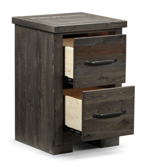 Pine Ridge 18-inch Night Table - Slate Pine Ridge 18-inch Night Table - Slate