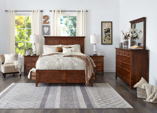 San Mateo 6-Piece Queen Storage Bedroom Package - Tuscan San Mateo 6-Piece Queen Storage Bedroom Package - Tuscan
