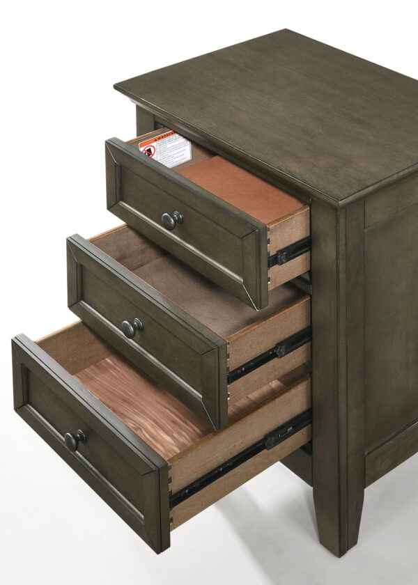 San Mateo Night Table - Pewter San Mateo Night Table - Pewter