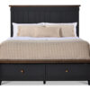 Stormy Ridge 3 - Piece King Storage Bed - Slate Black, Chicory Stormy Ridge 3 - Piece King Storage Bed - Slate Black, Chicory