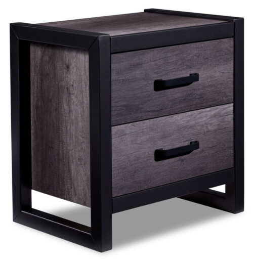 Terra Night Table - Grey