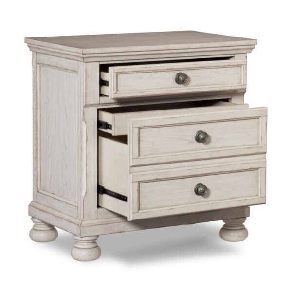 Windchester Night Table - Antique White Windchester Night Table - Antique White