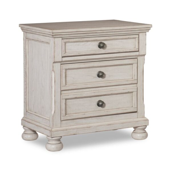 Windchester Night Table - Antique White Windchester Night Table - Antique White